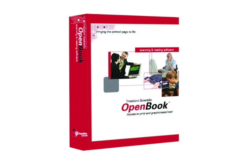 Bild zeigt die Software OpenBook
